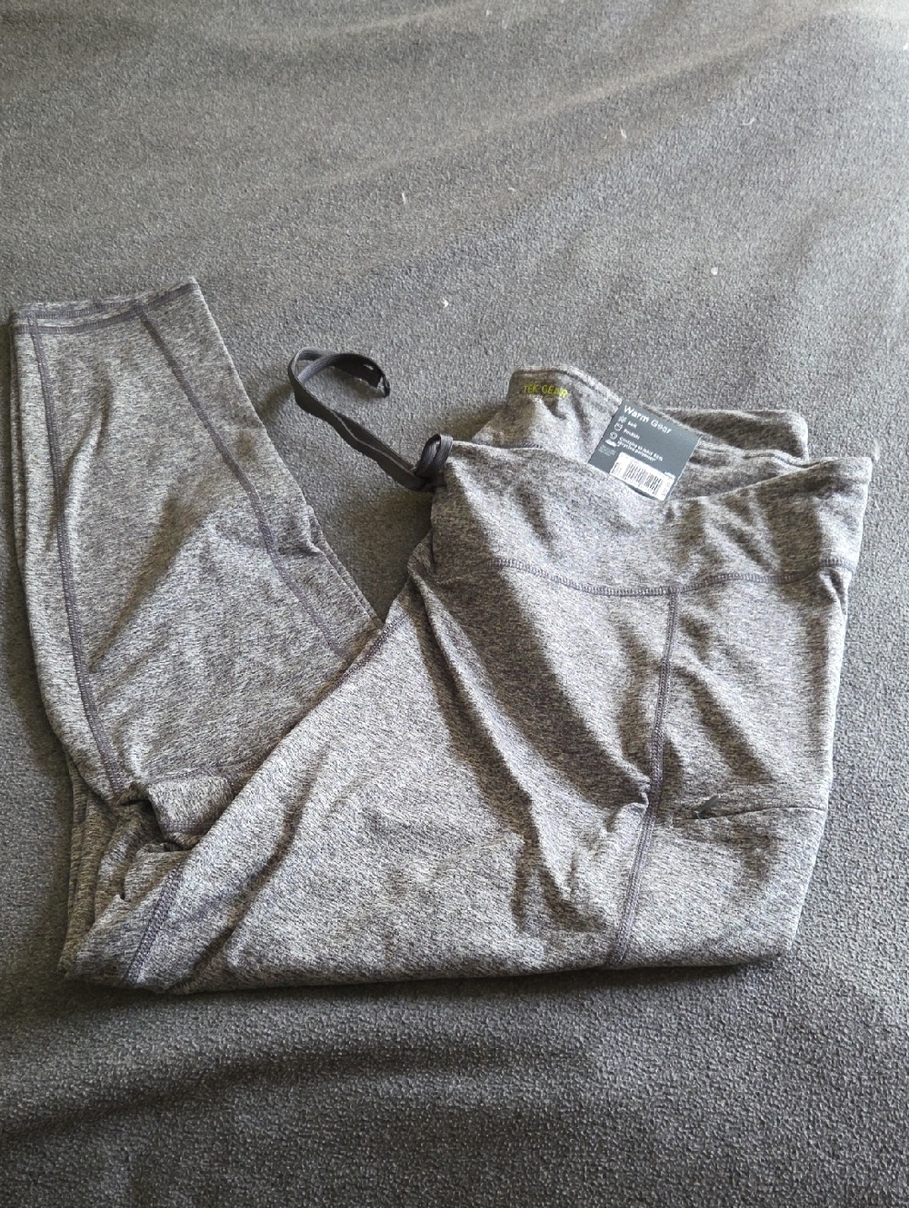 tek gear NWT Women's Gray Heather Jogger Pants